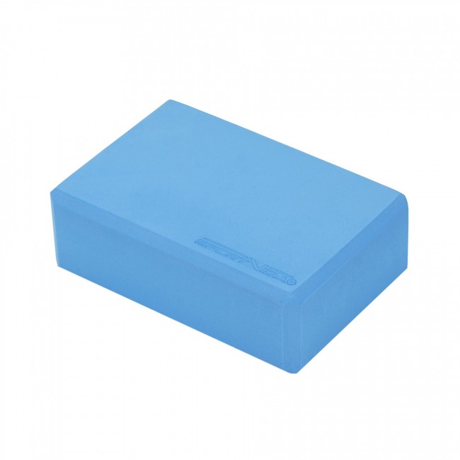 Блок для йоги SportVida EVA 23 x 15 x 7.6 см SV-EZ0068 Sky Blue