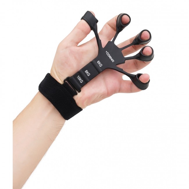 Еспандер для пальців та зап'ястя Cornix Finger Gripper 6-10 кг професійний XR-0221