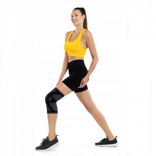 Фиксатор (бандаж) для колена 4FIZJO 1 шт Size S (P-5907739317872)