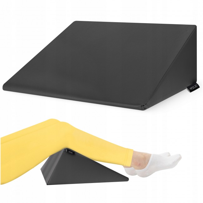 Клин для масажного столу, реабілітації та масажу 4FIZJO 40 x 50 x 20 см Black (P-5905973403047) Клин для масажного столу, реабілітації та масажу 4FIZJO 40 x 50 x 20 см Black (P-5905973403047)