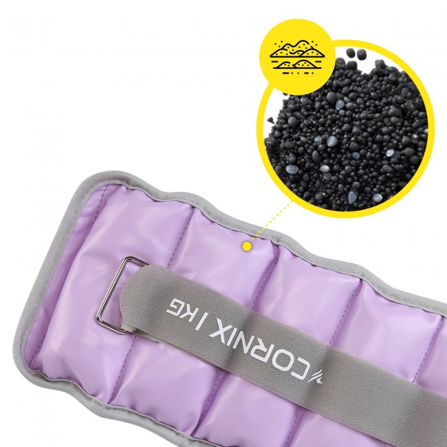 Утяжелители-манжеты для ног и рук Cornix 2 x 1 кг XR-0398