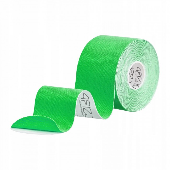 Стрічка кінезіологічна (кінезіо тейп) 4FIZJO 5 см x 5 м Green (P-5907739315984)