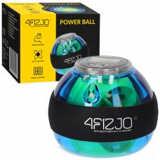 Тренажер для кисти и запястья 4FIZJO Power Ball гироскопический Blue/Yellow (P-5905973402224)