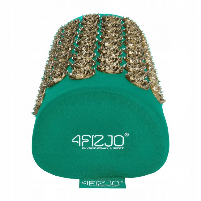 Валик акупунктурный 4FIZJO Standard Аппликатор Кузнецова Navy Green/Gold (P-5907739316929)