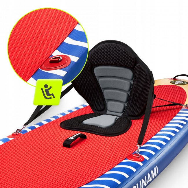 Надувна SUP дошка (САП борд) TSUNAMI 350 см з веслом Wave T04 (P-5907739314239)