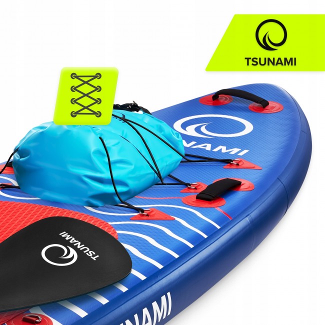Надувна SUP дошка (САП борд) TSUNAMI 350 см з веслом Wave T04 (P-5907739314239)