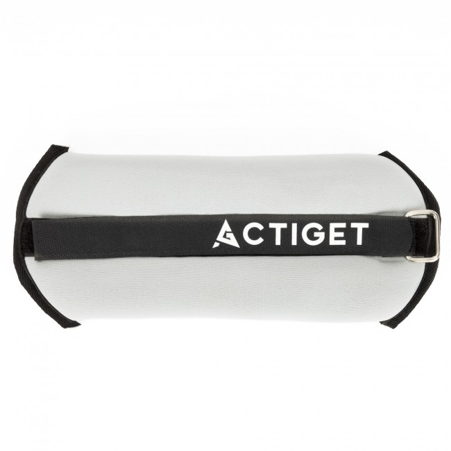 Утяжелители-манжеты для ног и рук Actiget 2 x 1 кг ACT0128 Grey/Black