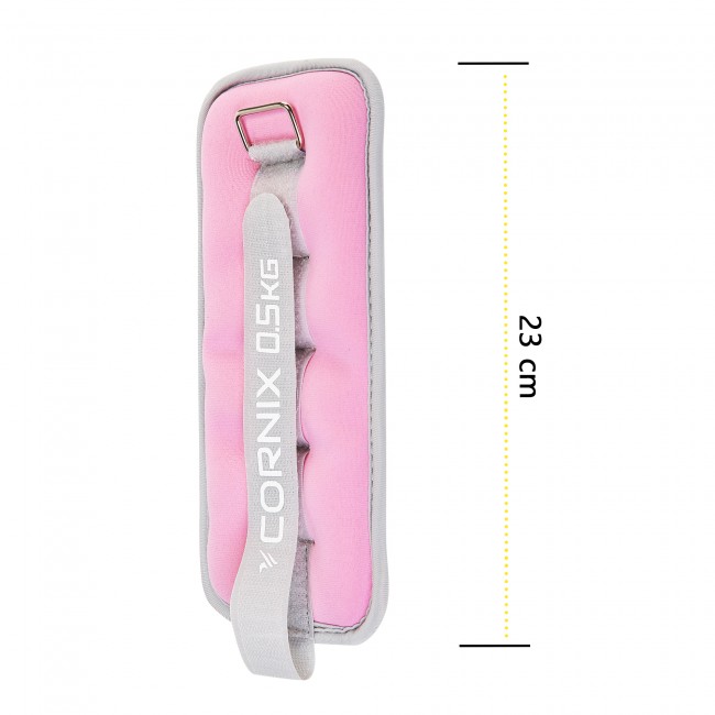 Утяжелители-манжеты для ног и рук Cornix 2 x 0.5 кг XR-0358