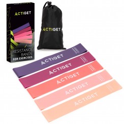 Гумки для фітнесу Actiget Mini Power Band набір 5 шт 1-20 кг ACT0105