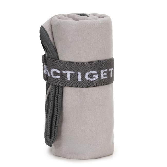 Спортивний рушник Actiget 80 x 40 см з мікрофібри ACT0183 Grey
