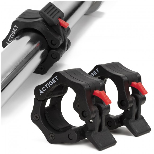 Замки (зажимы) для олимпийского грифа Actiget Quick Release 50 мм 2 шт ACT0014