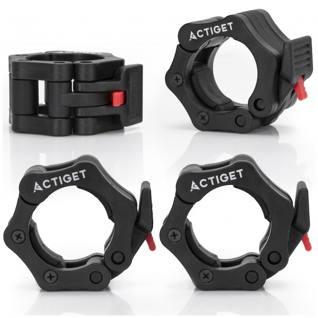 Замки (зажимы) для олимпийского грифа Actiget Quick Release 50 мм 2 шт ACT0014