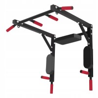 Турник-брусья навесной 4FIZJO 2 в 1 Black (P-5905973402644)