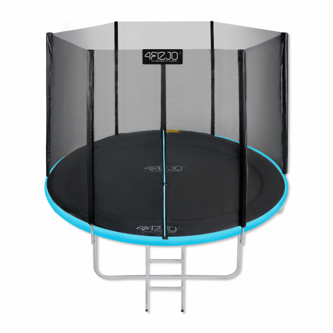 Батут із зовнішньою сіткою 4FIZJO Classic 10FT 312 см 4FJ0307 Black/Blue Батут із зовнішньою сіткою 4FIZJO Classic 10FT 312 см 4FJ0307 Black/Blue