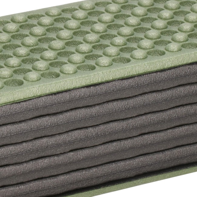 Каремат туристичний Springos XPE 182 x 60 x 0.8 cм складаний PM0010 Green/Grey