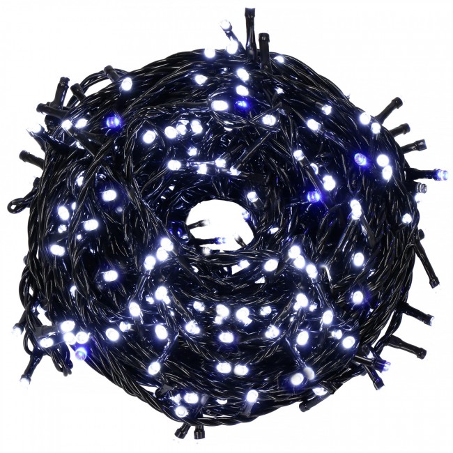 Гирлянда уличная (наружная) Springos 24 м 300 LED + Flash CL0329 Cold White