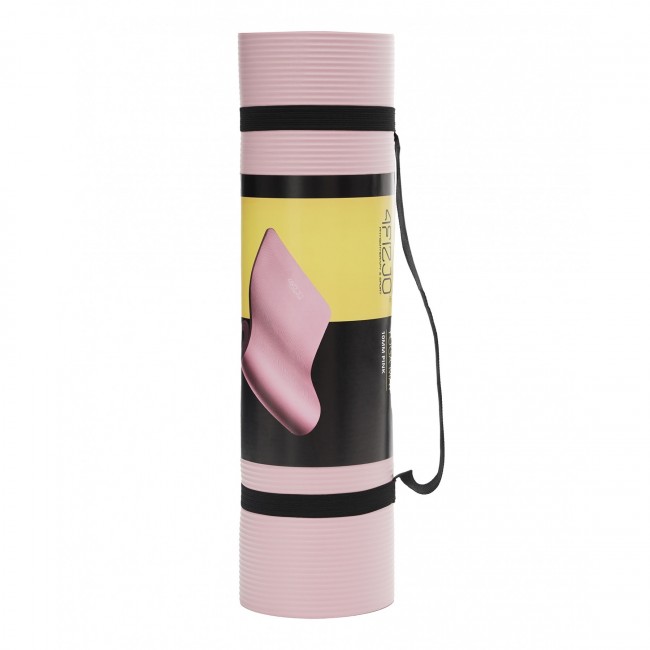 Килимок (мат) спортивний 4FIZJO NBR 180 x 60 x 1.5 см для йоги та фітнесу Pink (P-5907739316998)