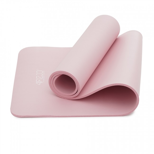 Килимок (мат) спортивний 4FIZJO NBR 180 x 60 x 1.5 см для йоги та фітнесу Pink (P-5907739316998)