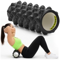 Массажный ролик Actiget EVA 33 x 13 см (валик, роллер) ACT0101 Black