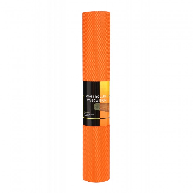Масажний ролик Cornix EVA+ 90 x 15 см (валик, роллер) XR-0312 Orange