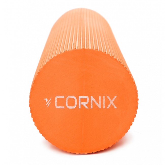 Масажний ролик Cornix EVA+ 90 x 15 см (валик, роллер) XR-0312 Orange