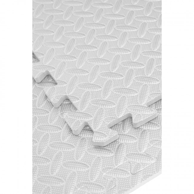 Мат-пазл (ласточкин хвост) Cornix Mat Puzzle EVA 120 x 120 x 1 cм XR-0233 White