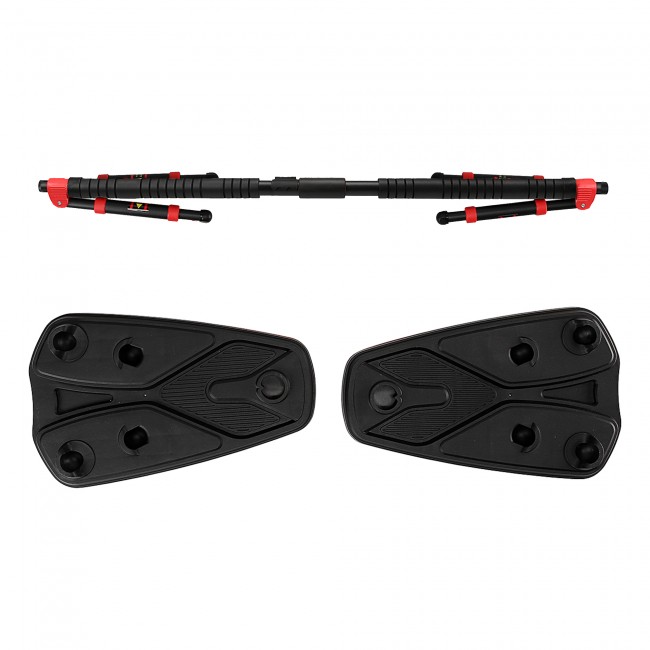 Турник раздвижной Cornix Elite+ 130-170 см XR-0296 Black/Red