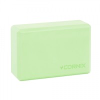 Блок для йоги Cornix EVA 22.8 x 15.2 x 7.6 см XR-0103 Green