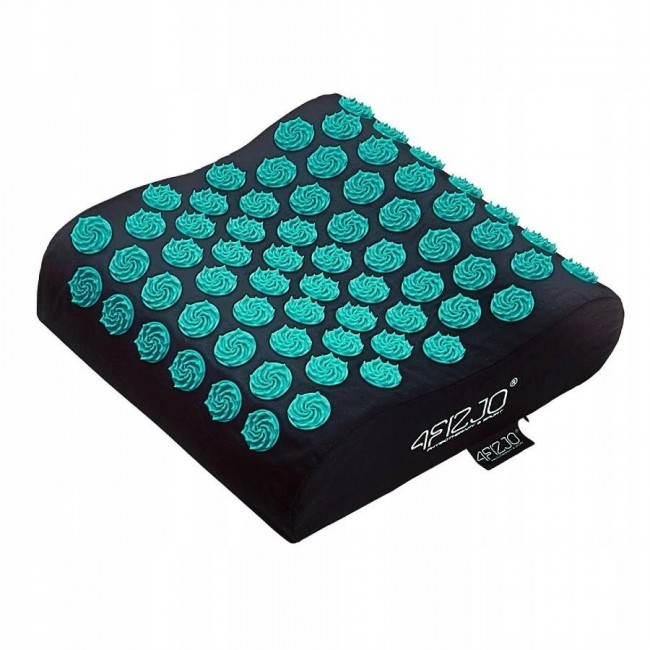 Коврик акупунктурный с подушкой 4FIZJO Ergo Mat Аппликатор Кузнецова Black/Blue (P-5907739313911)