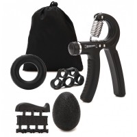 Набір еспандерів Cornix Hand Grip Workout Kit 5 шт XR-0269 Black