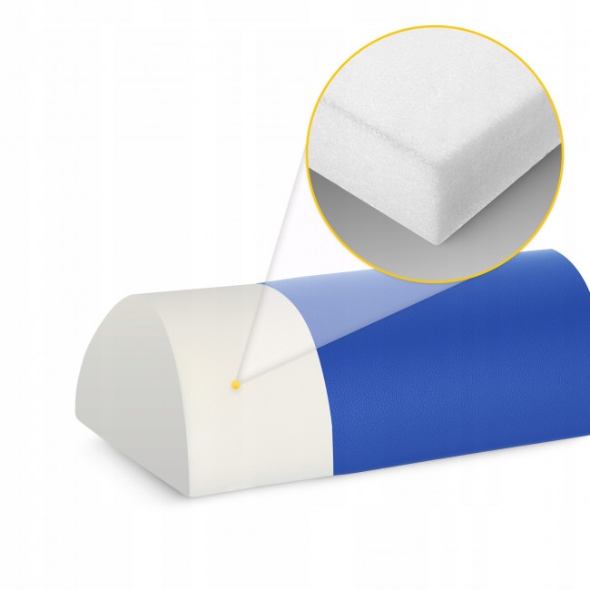 Полувалик для реабилитации и массажа 4FIZJO 60 x 30 x 15 Blue (P-5905973402927)