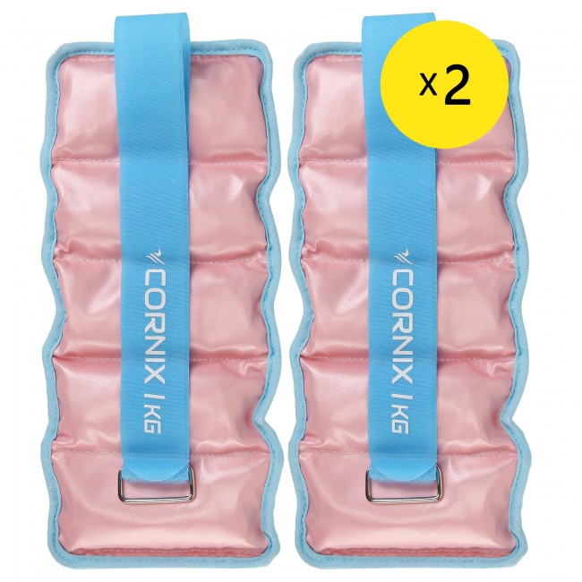 Утяжелители-манжеты для ног и рук Cornix 2 x 1 кг XR-0399