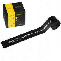 Лента компрессионная для флоссинга 4FIZJO Floss Band 207 x 5 x 0.15 см Black (P-5907222931882)