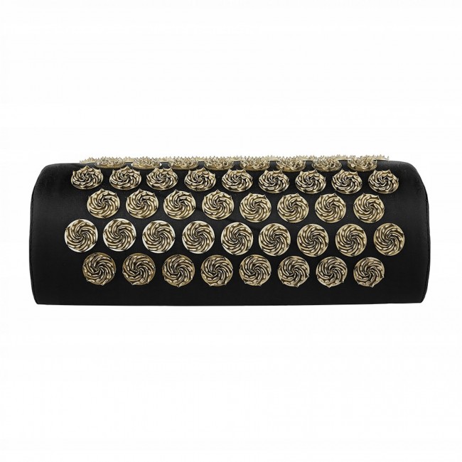 Валик акупунктурный 4FIZJO Standard Аппликатор Кузнецова Black/Gold (P-5907739316936)