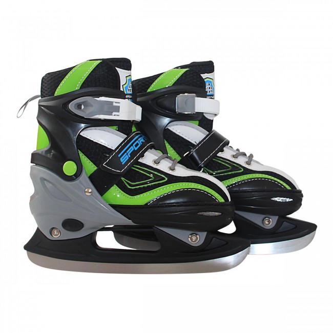 Роликові ковзани SportVida 4 в 1 SV-LG0034 Size 31-34 Black/Green/White