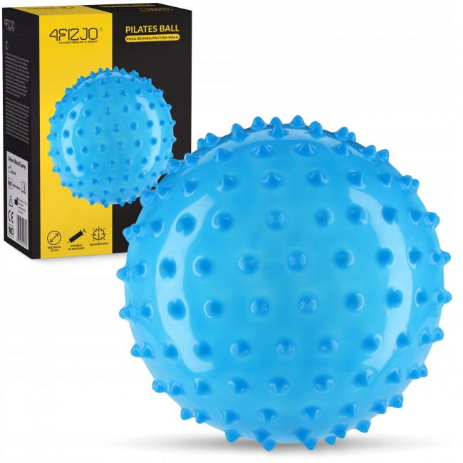 Мяч для пилатеса, йоги, реабилитации 4FIZJO 20 см (массажный) Blue (P-5905973402354) Мяч для пилатеса, йоги, реабилитации 4FIZJO 20 см (массажный) Blue (P-5905973402354)
