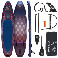 Надувная SUP доска TSUNAMI 350 см с веслом Wave T05 (P-5907739314246)