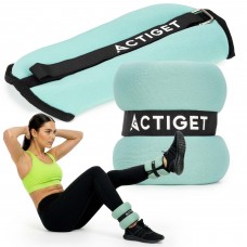 Утяжелители-манжеты для ног и рук Actiget 2 x 1.5 кг ACT0129 Turquoise/Black
