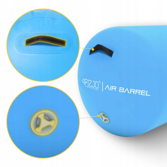 Повітряна бочка для гімнастики 4FIZJO Air Barrel 100 x 60 см Blue (P-5905973403108)