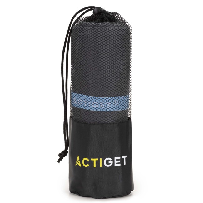 Спортивний рушник Actiget 180 x 100 см з мікрофібри ACT0190 Dark Grey