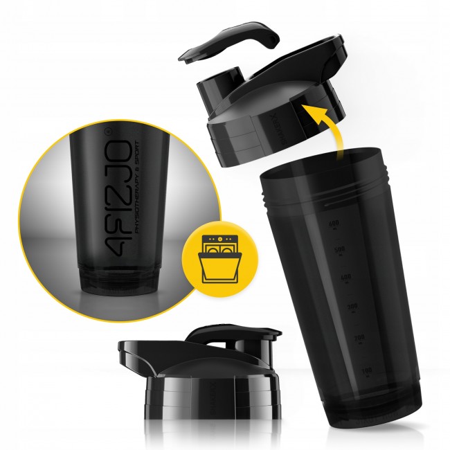 Шейкер спортивный 4FIZJO Ultra 700 мл Black (P-5905973407090)