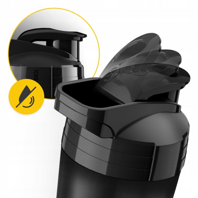 Шейкер спортивный 4FIZJO Ultra 700 мл Black (P-5905973407090)