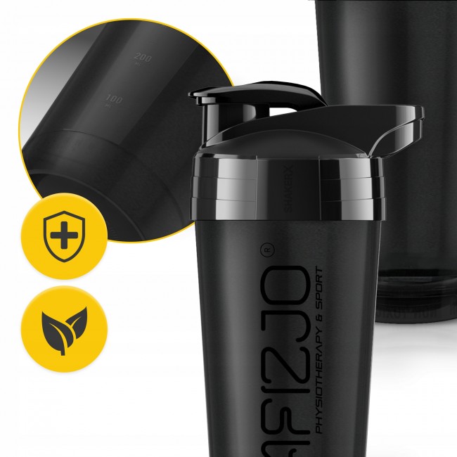 Шейкер спортивный 4FIZJO Ultra 700 мл Black (P-5905973407090)