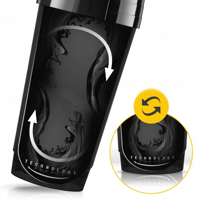 Шейкер спортивный 4FIZJO Ultra 700 мл Black (P-5905973407090)