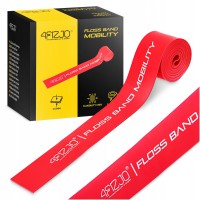 Лента компрессионная для флоссинга 4FIZJO Floss Band 207 x 5 x 0.15 см Red (P-5905973405249)
