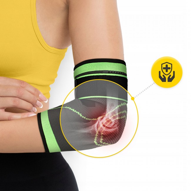 Фиксатор (бандаж) для локтевого сустава 4FIZJO Flex 1 шт Size L (P-5905973407373)