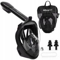 Полнолицевая маска для снорклинга Aquaget Size L/XL AQ0005 Black