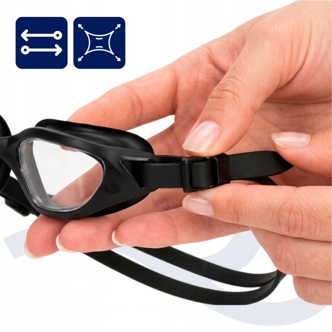Очки для плавания Aquaget AQ0013 Black