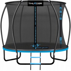Батут із внутрішньою сіткою THUNDER Inside Ultra 6FT 185 см Black/Blue