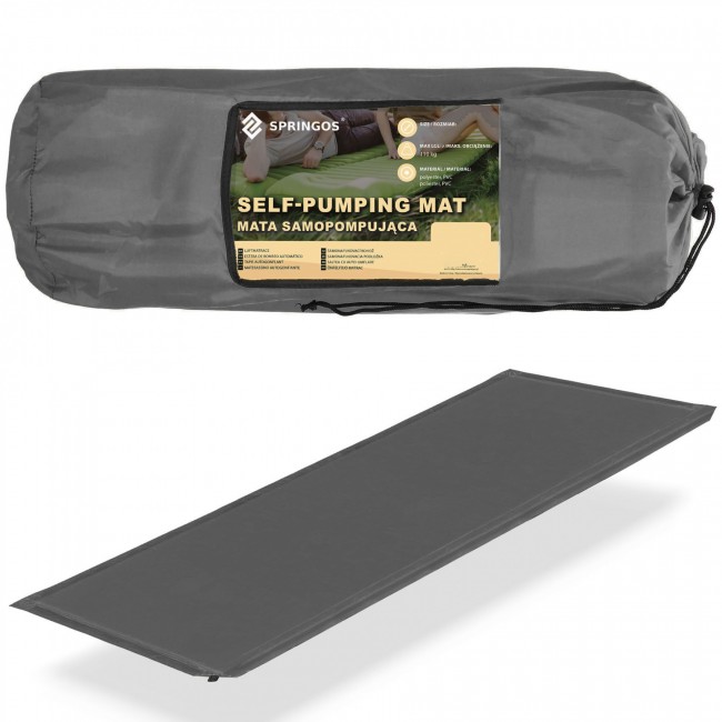 Коврик самонадувающийся Springos 180 x 50 x 2.55 см PM032